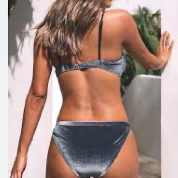 Shein 2 piece‎ bikini in Plum Size L - Picture 7 of 7